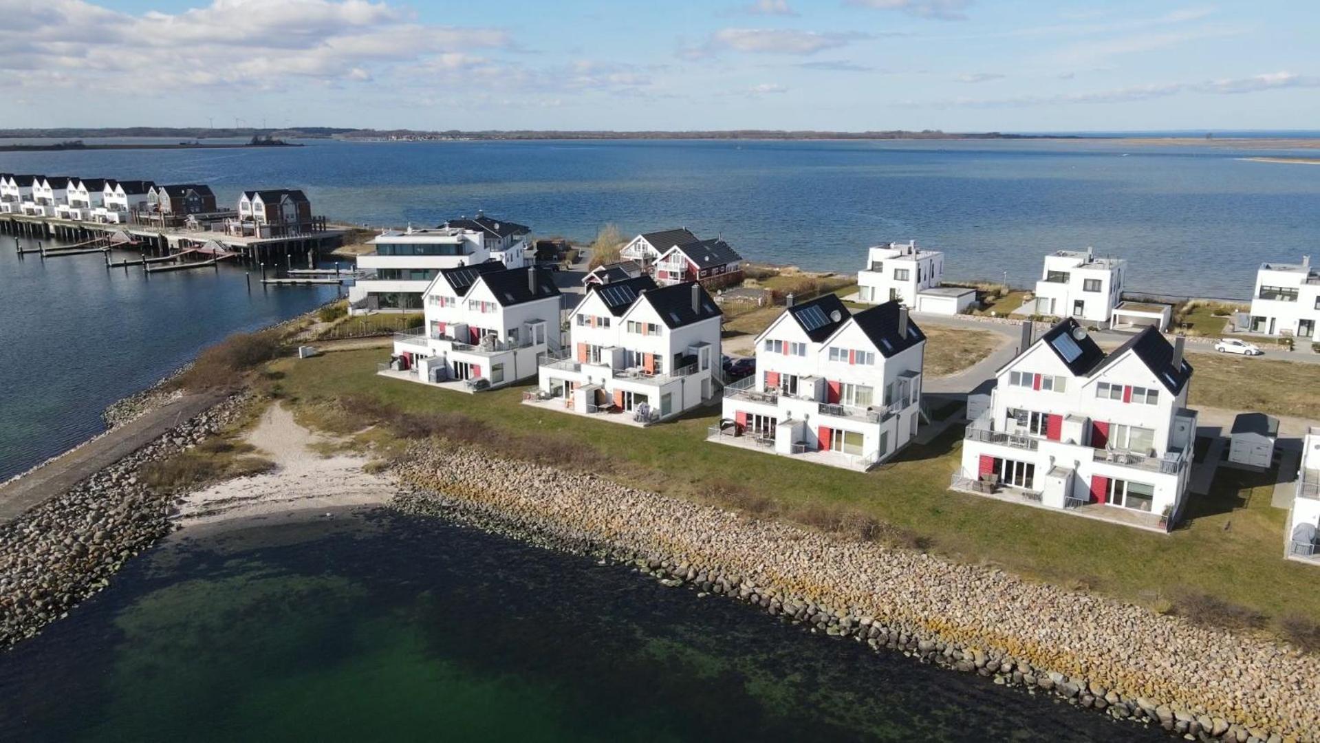Maisonette Fewo Ostseeflair By Seeblick Ferien Oro, Erste Wasserreihe, E-Saeule Olpenitz Eksteriør bilde