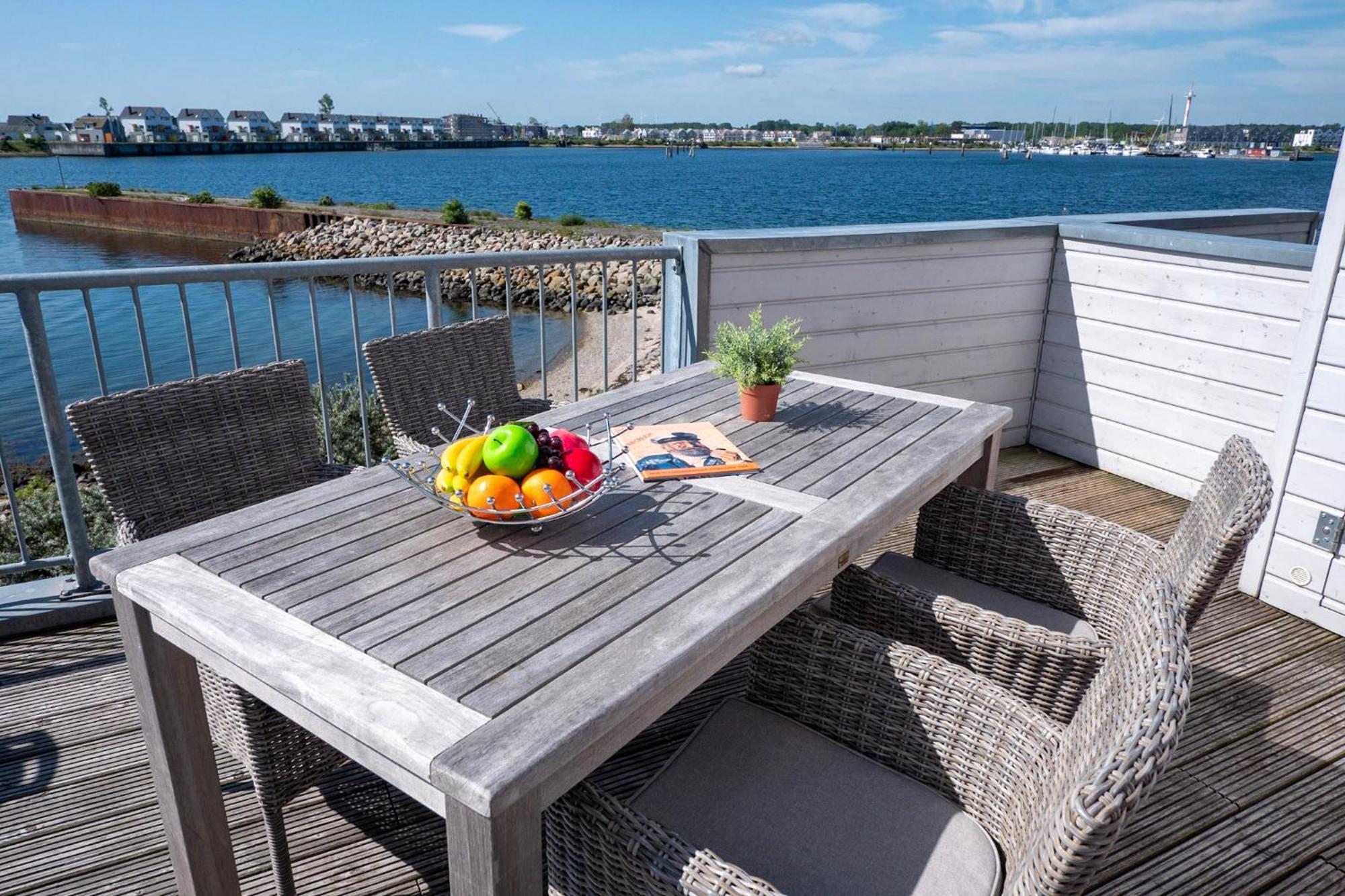 Maisonette Fewo Ostseeflair By Seeblick Ferien Oro, Erste Wasserreihe, E-Saeule Olpenitz Eksteriør bilde